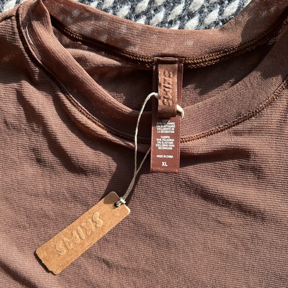 NWT SKIMS Summer Mesh Shirt - Picture 4 of 7